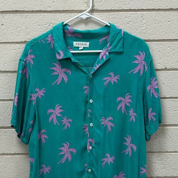 Pac Sun Hawaiian Shirt size M - Picture 4 of 8